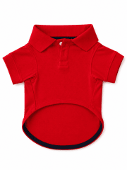 POLO PIQUE ROJO