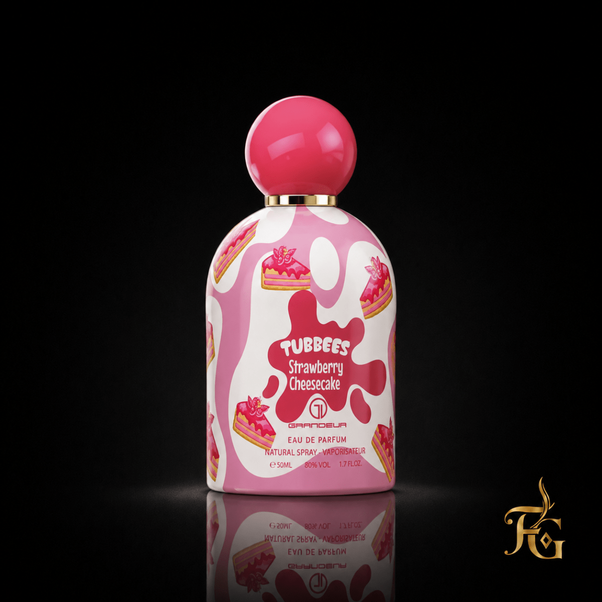 GRANDEUR TUBBEES STRAWBERRY CHEESECAKE1