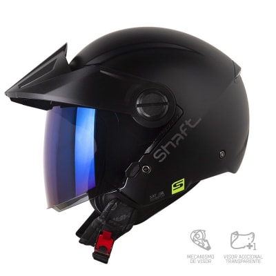 SHAFT OPEN FACE SH212 NEGRO MATE1