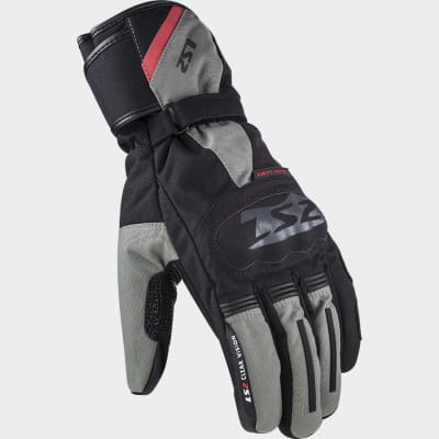 GUANTES LS2 SNOW NEGRO GRIS2