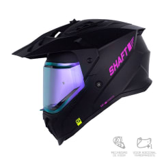 SHAFT MX360 NEGRO MATE ROSADO