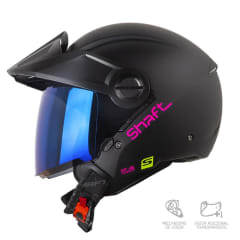 SHAFT OPEN FACE SH212 NEGRO ROSADO MATE