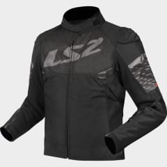 CASACA LS2 APEX MUJER NEGRO GRIS