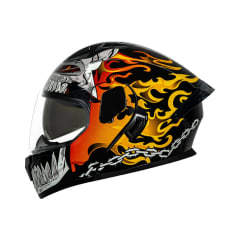 KRATOZ ABATIBLE K35 SKULL GRIS/NRJ