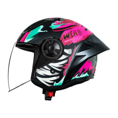 LS2 OF616 OPEN FACE WEI ROSADO