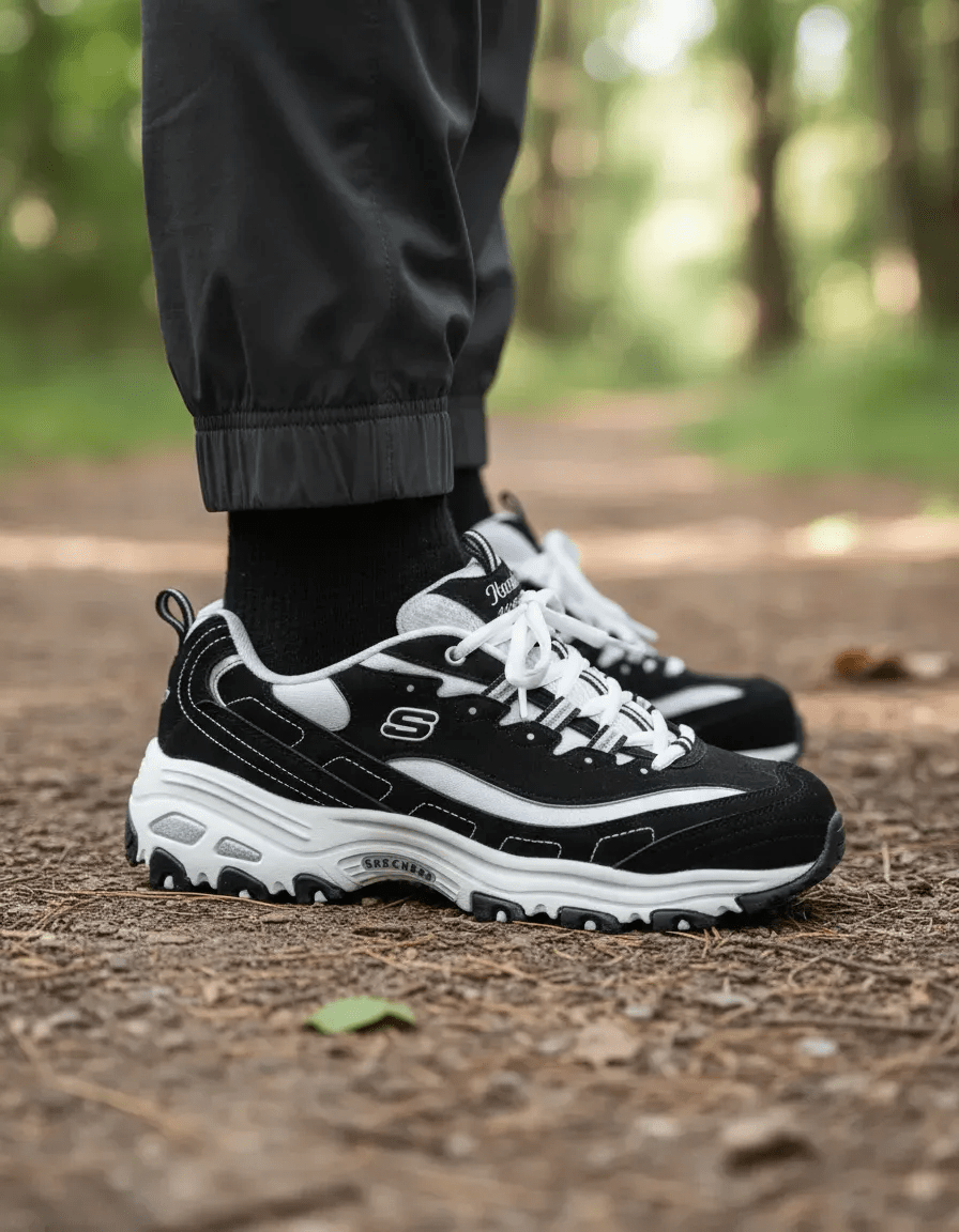 ZAPATILLA SKECHERS D´LITE  - 11930-BKW2