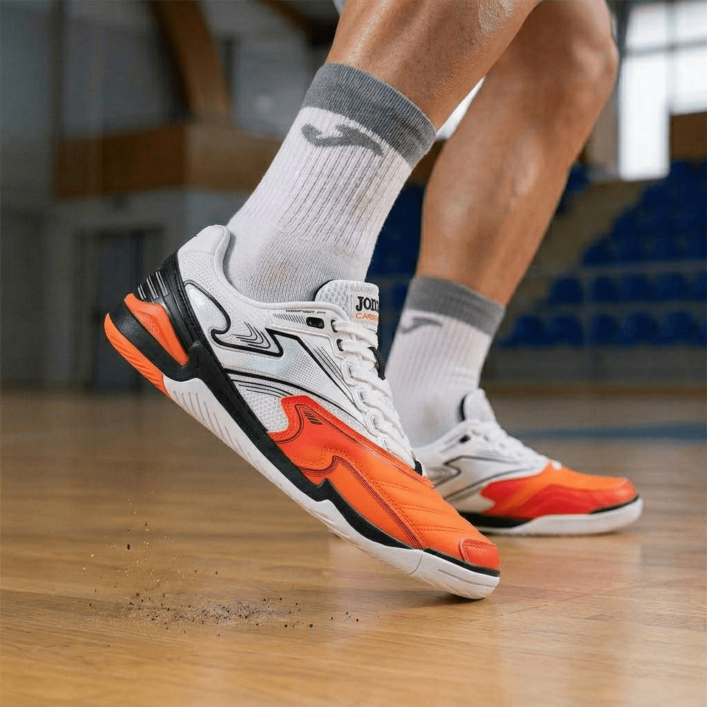 ZAPATILLA HOMBRE JOMA CANCHA 2608 NARANJA INDOOR - CANS2608IN2
