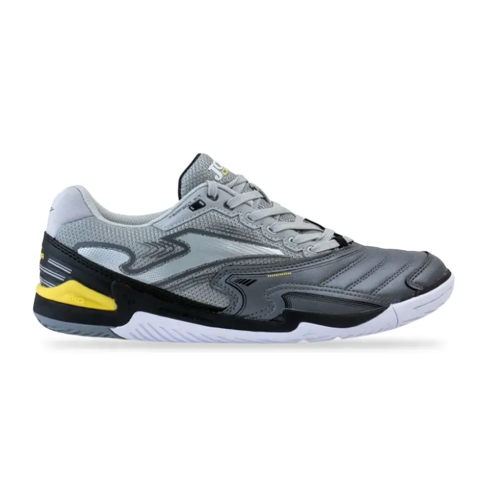 ZAPATILLA FUTBOL JOMA CANCHA 2612 PLATA INDOOR - CANS2612IN1