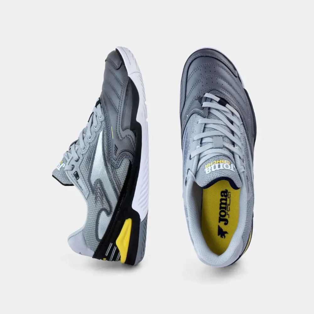 ZAPATILLA FUTBOL JOMA CANCHA 2612 PLATA INDOOR - CANS2612IN5