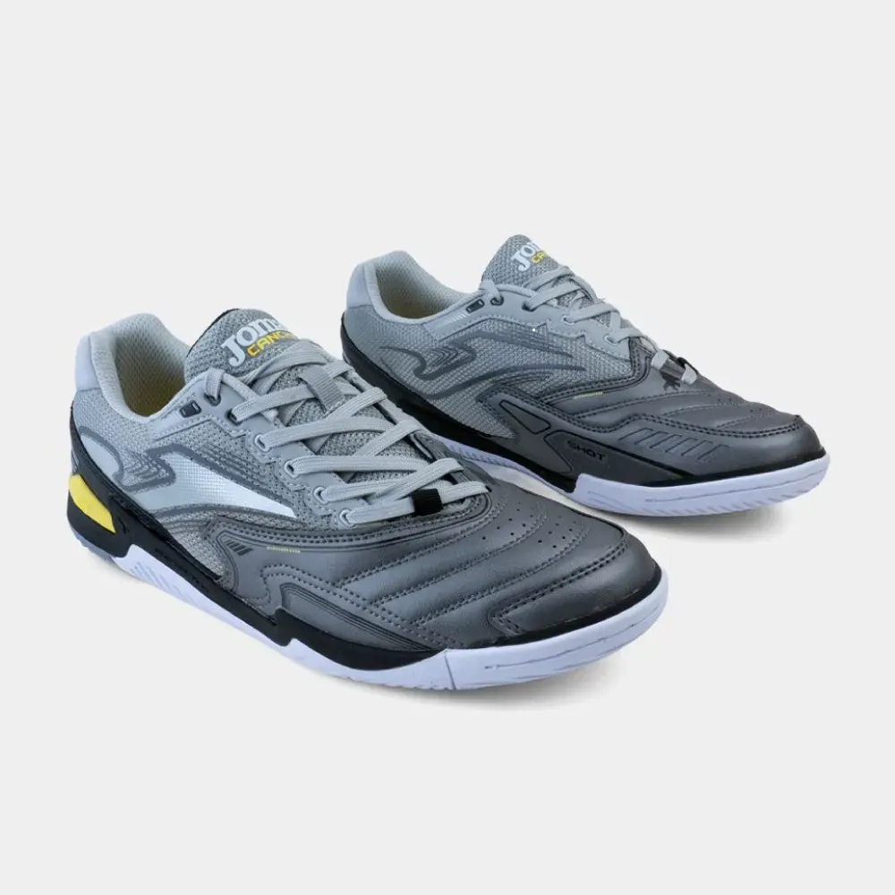 ZAPATILLA FUTBOL JOMA CANCHA 2612 PLATA INDOOR - CANS2612IN3