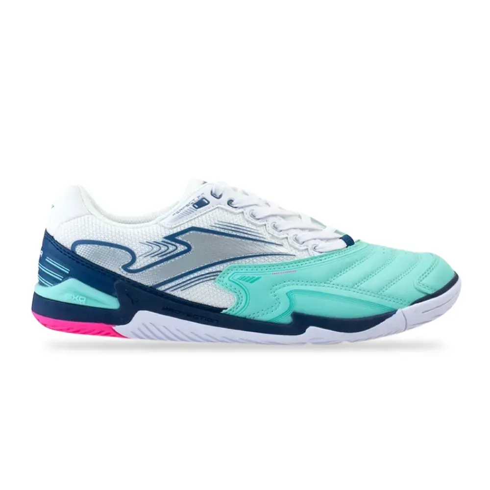 ZAPATILLA Futbol JOMA CANCHA 2627 TURQUESA INDOOR - CANS2627IN1