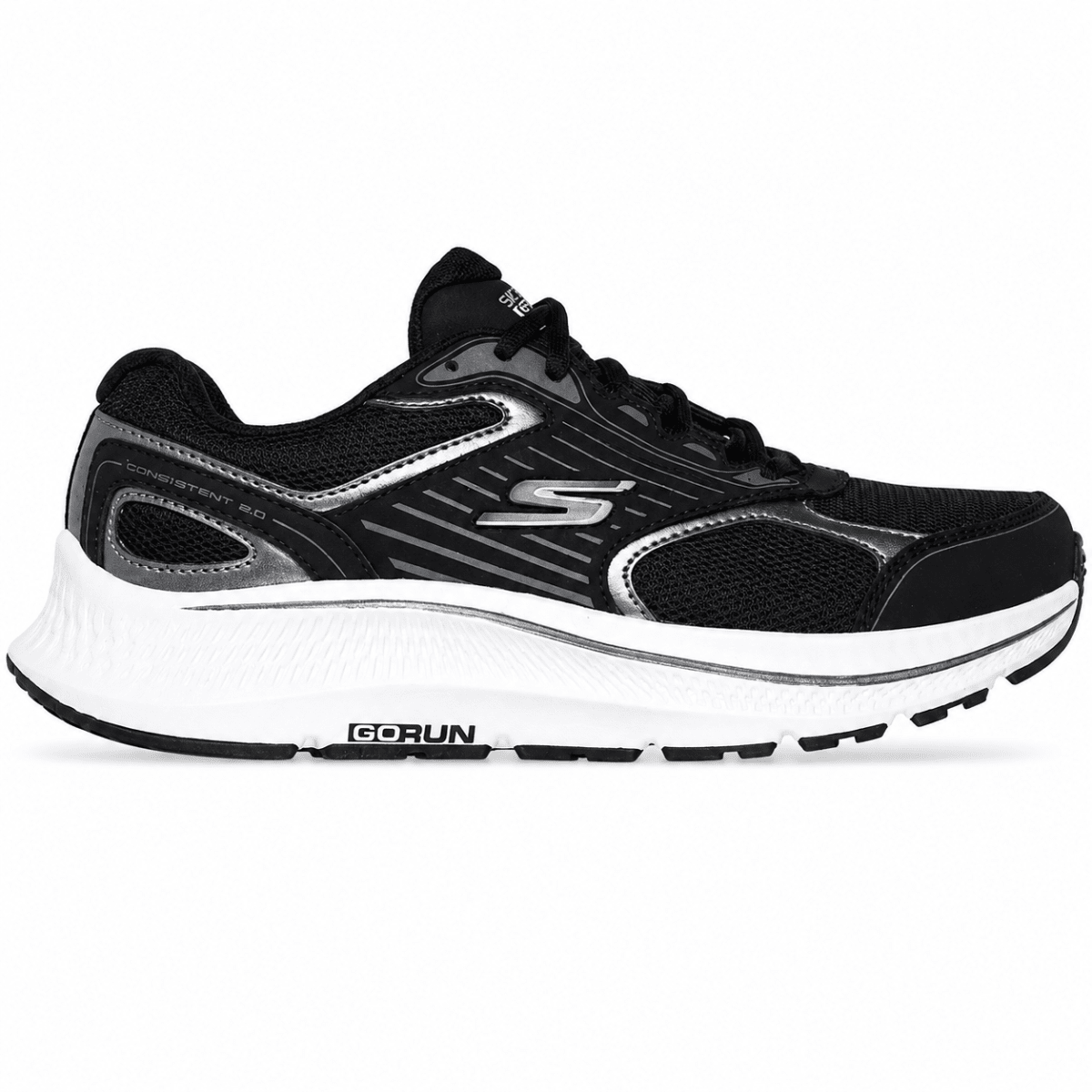ZAPATILLA SKECHERS GO RUN CONSISTENT 2.0 - 128606-BKW1