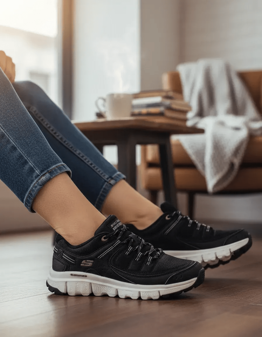 ZAPATILLA SKECHERS SUMMITS AT 180271-BLK2