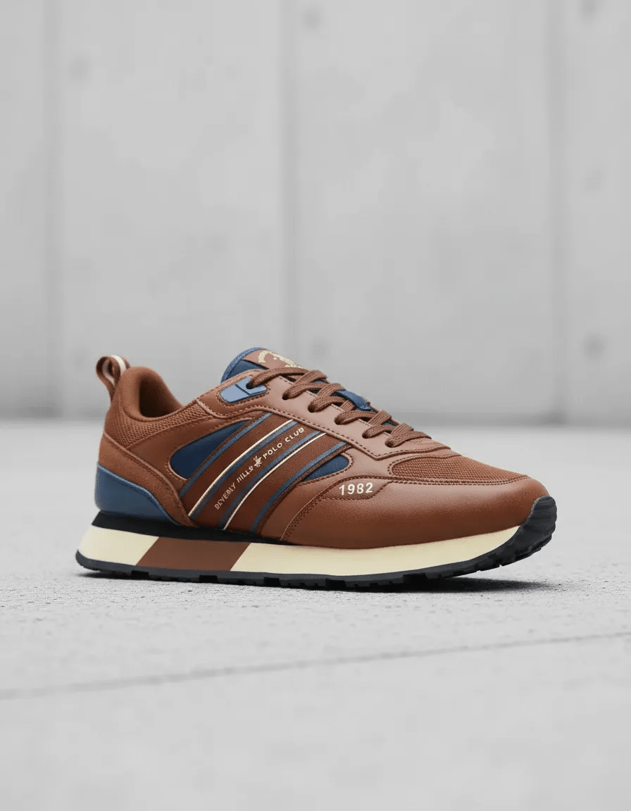 ZAPATILLA BERVELY HILL POLO CLUB - DYLAN-BR-M83