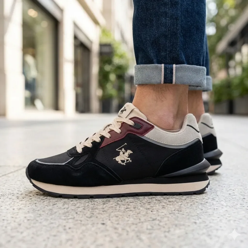 ZAPATILLA BERVELY HILL POLO CLUB - DONFRED-BLBRG-M72