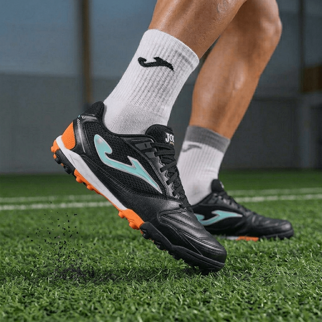 ZAPATILLA HOMBRE JOMA  DRIBLING 2601 NEGRO TURF - DRIS2601TF2