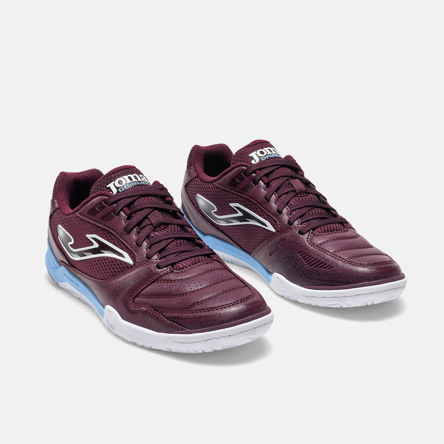 ZAPATILLA FUTBOL JOMA  DRIBLING 2620 GRANATE INDOOR - DRIS2620IN3