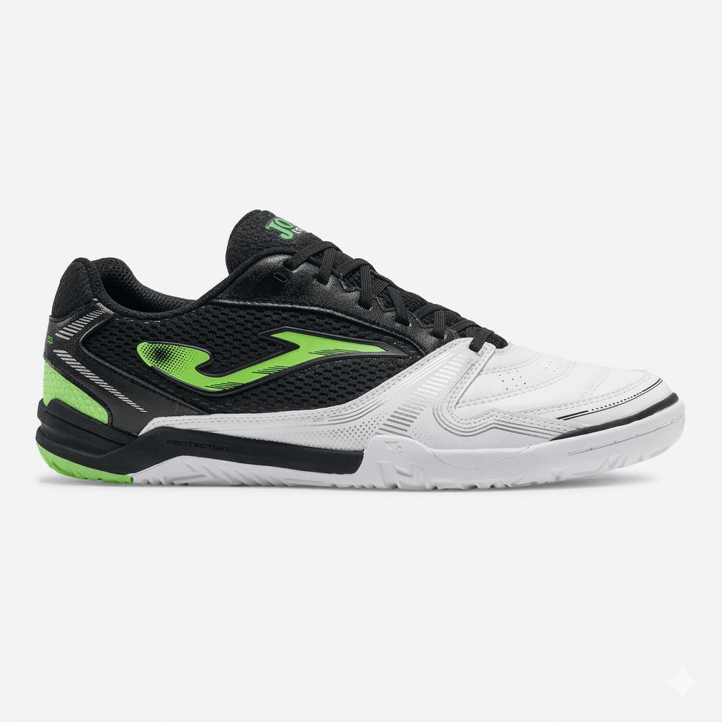 ZAPATILLA JOMA DRIBLING 2642 BLANCO NEGRO INDOOR DRIS2642IN1