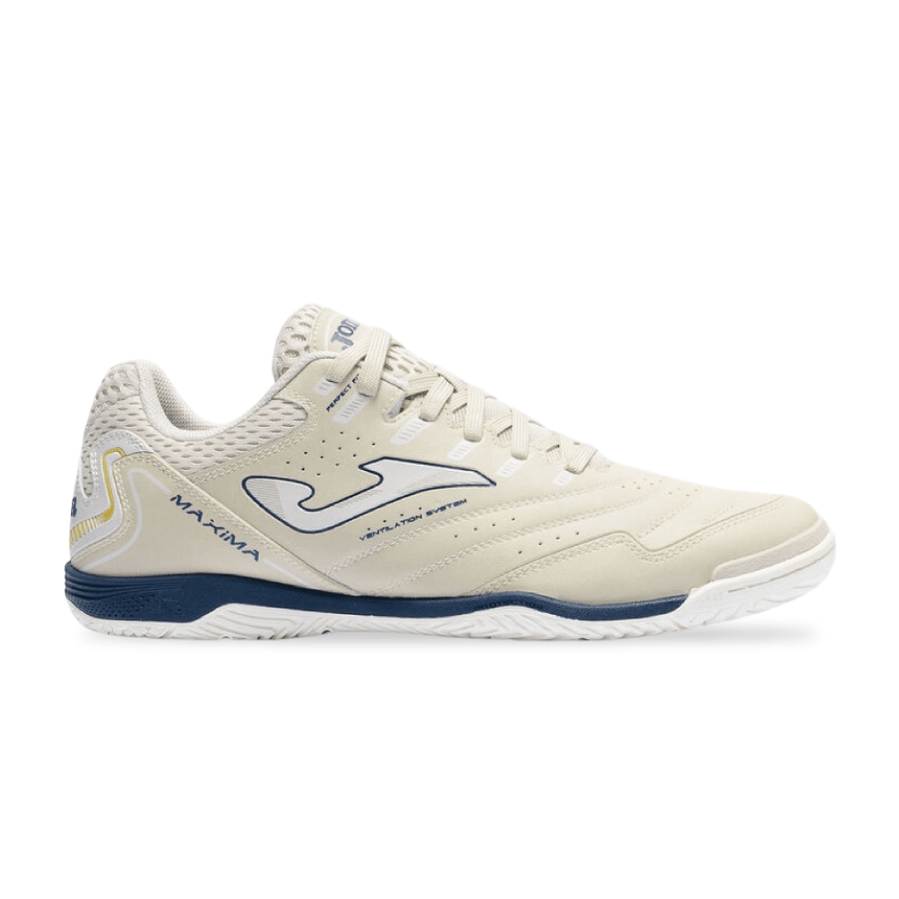 ZAPATILLA FUTBOL JOMA MAXIMA 2625 BEIGE INDOOR - MAXS2625IN1