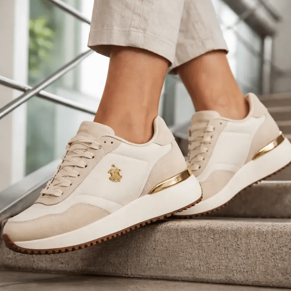 ZAPATILLA BERVELY HILL POLO CLUB - STEPH-BEIGE-W72