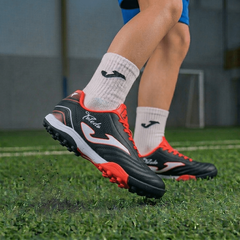 ZAPATILLAS FUTBOL JOMA TOLEDO JR 2601 TURF - TOJS2601TF2