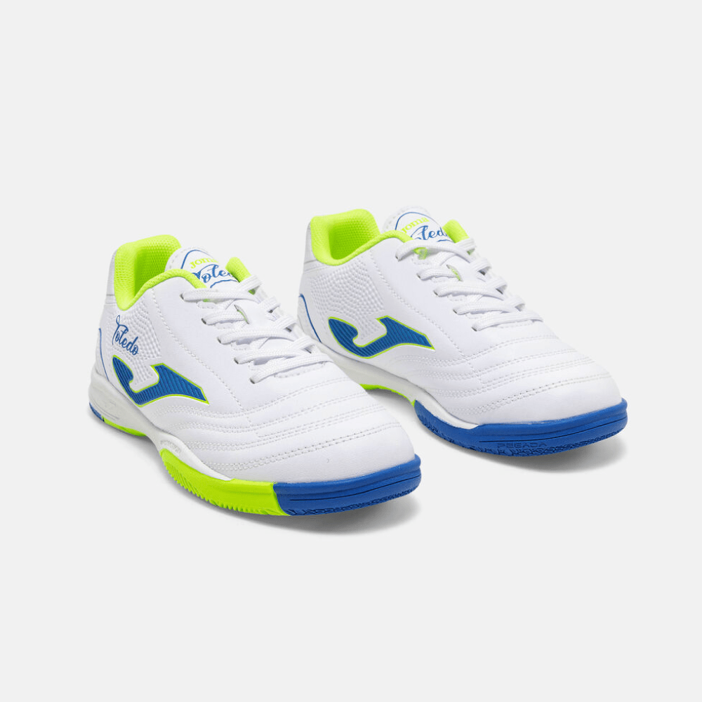 ZAPATILLAS JOMA TOLEDO JR 2602 WHITE INDOOR - TOJS2602IN2