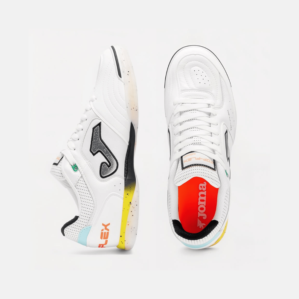 ZAPATILLAS JOMA TOP FLEX 2602 BLANCO INDOOR - TOPS2602IN4