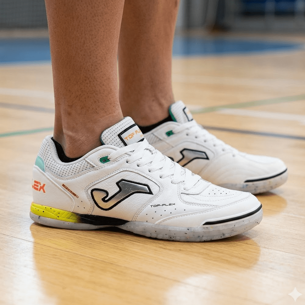 ZAPATILLAS JOMA TOP FLEX 2602 BLANCO INDOOR - TOPS2602IN6