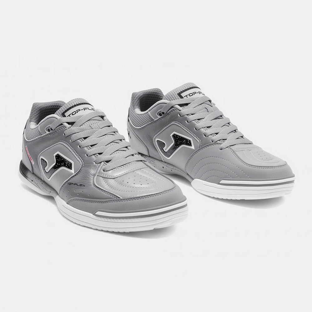 ZAPATILLA FUTBOL JOMA TOP FLEX 2612 LIGHT GRAY IN - TOPS2612IN3