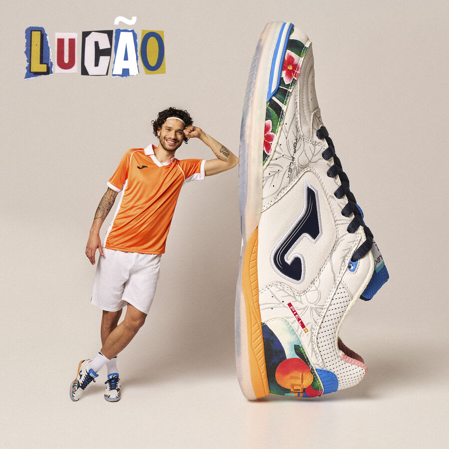 ZAPATILLA JOMA TOP FLEX 2682 BLANCO INDOOR LUCAO - TOPW2682IN2