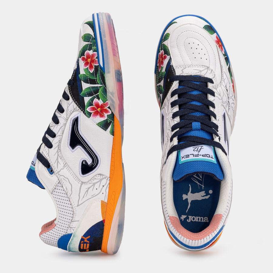 ZAPATILLA JOMA TOP FLEX 2682 BLANCO INDOOR LUCAO - TOPW2682IN11