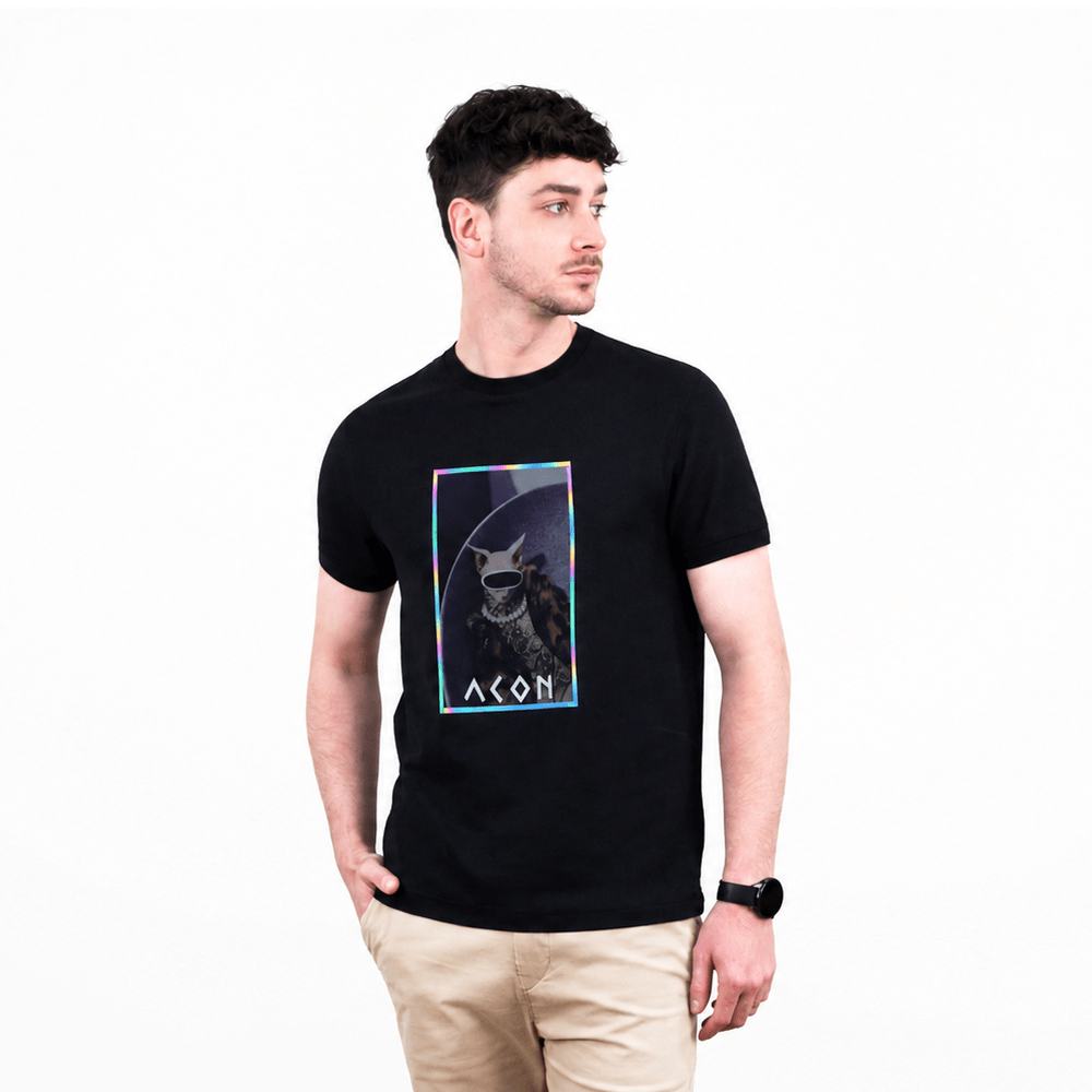 POLO HOMBRE ACON SPANGLED BLACK1