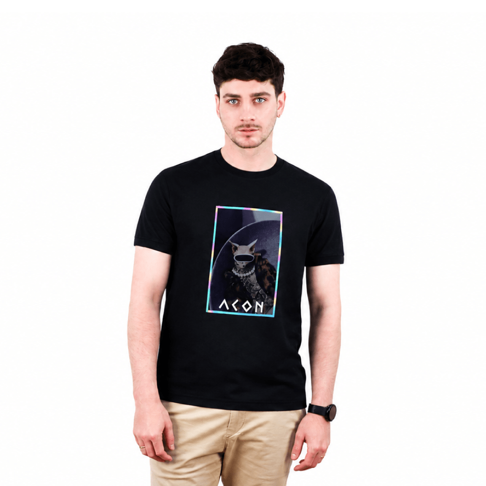 POLO HOMBRE ACON SPANGLED BLACK3