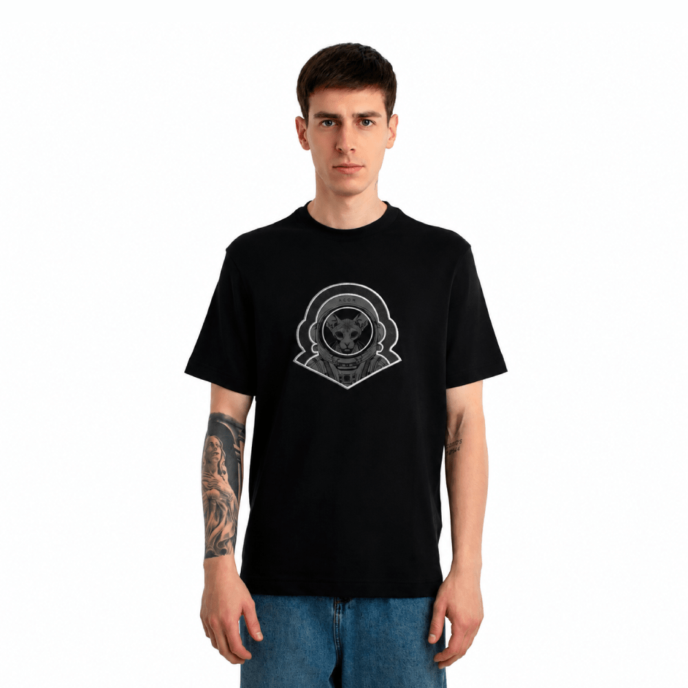 POLO HOMBRE ACON ASTROCAT BLACK1