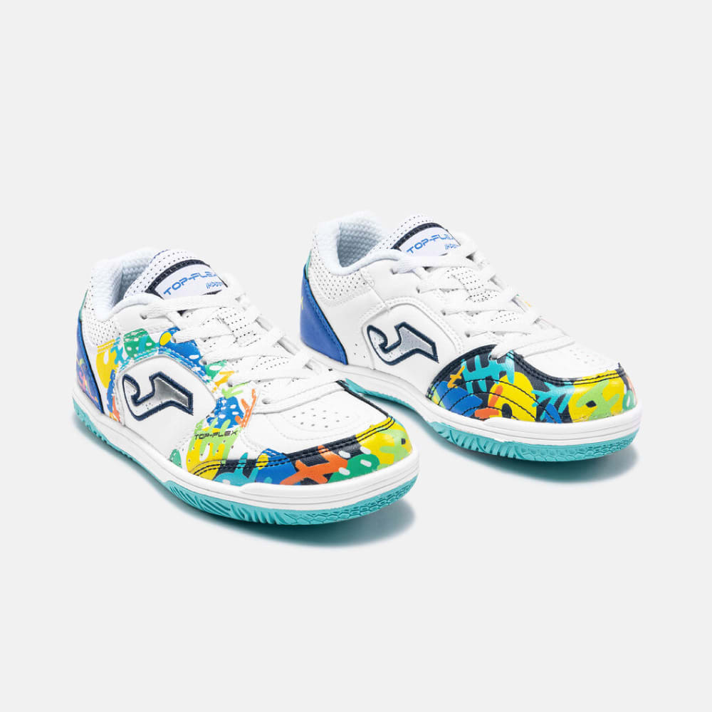 ZAPATILLAS JOMA TOP FLEX JR 26 INDOOR  - TPJW2602IN2