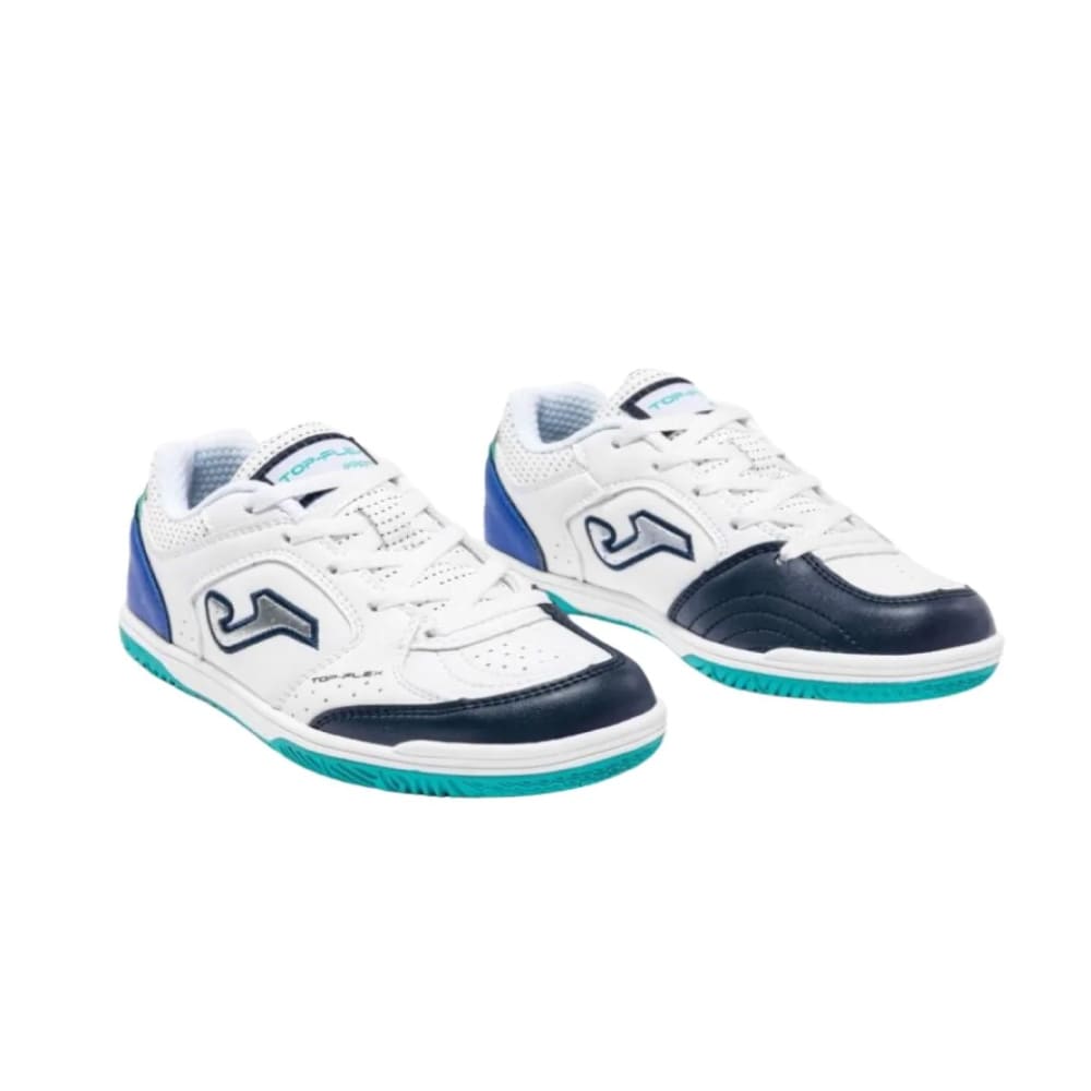 ZAPATILLA JOMA TOP FLEX JR 2632 BLANCO INDOOR - TPJW2632IN2