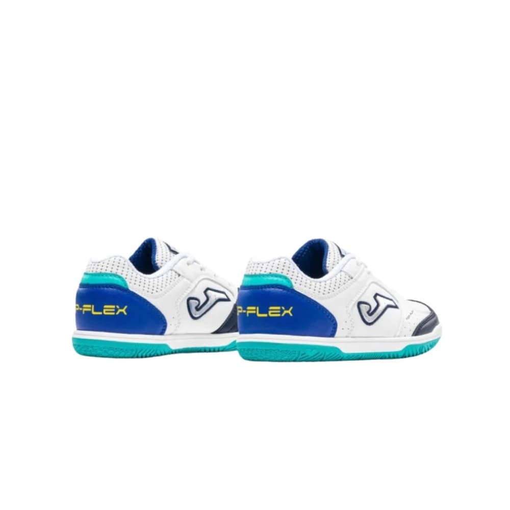 ZAPATILLA JOMA TOP FLEX JR 2632 BLANCO INDOOR - TPJW2632IN5