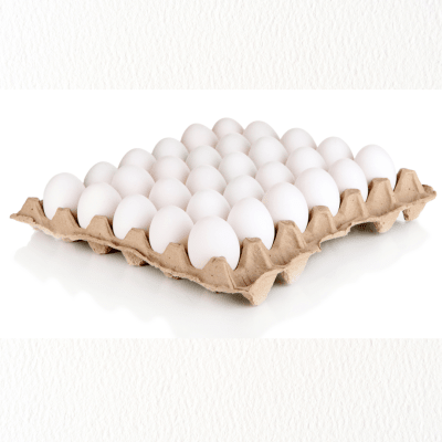BANDEJA HUEVO PRIMERA BLANCO 30U1
