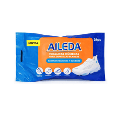 Toallas humedas para zapatillas 10 un