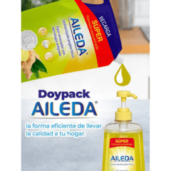 Recarga lavaloza jengibre doypack 1 litro