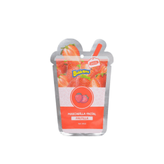 Mascarilla facial frutilla