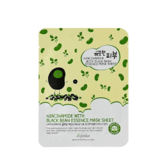 Mascarilla facial niacinamida con poroto negro