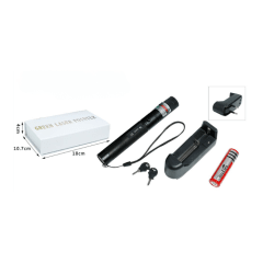 Puntero laser verde recargable