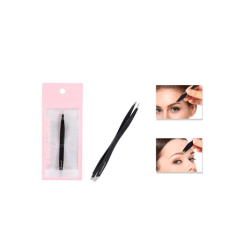 Pinza de cejas doble