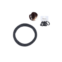 Set de 6 coles negro brillante