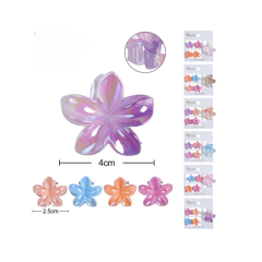 Set de 5 pinches de flor hawaianas