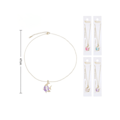 Collar de acero pez