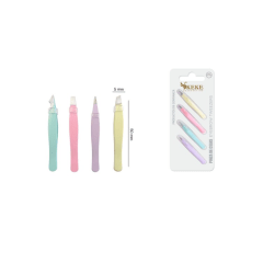 Set de 4 pinzas cejas mini