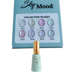 Esmaltes UV/LED colección Pearly Sky Mood