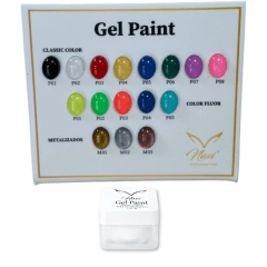 Gel paint fluor